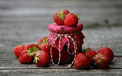 Erdbeer-Nektarinen Marmelade (kalorienarm)
